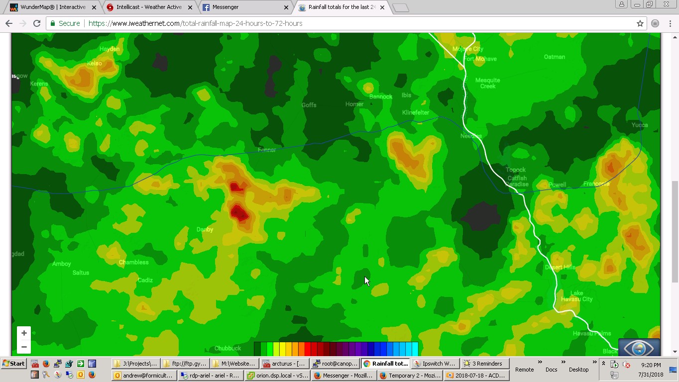 san francisco rainfall last 24 hours